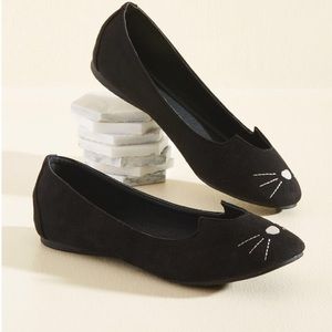 ModCloth Mew and Me Forever Flats